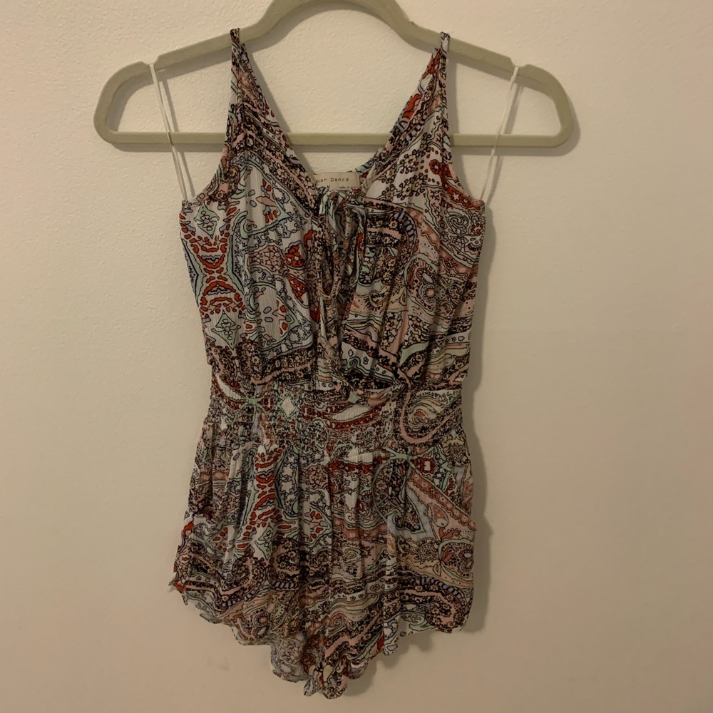 Paisley romper